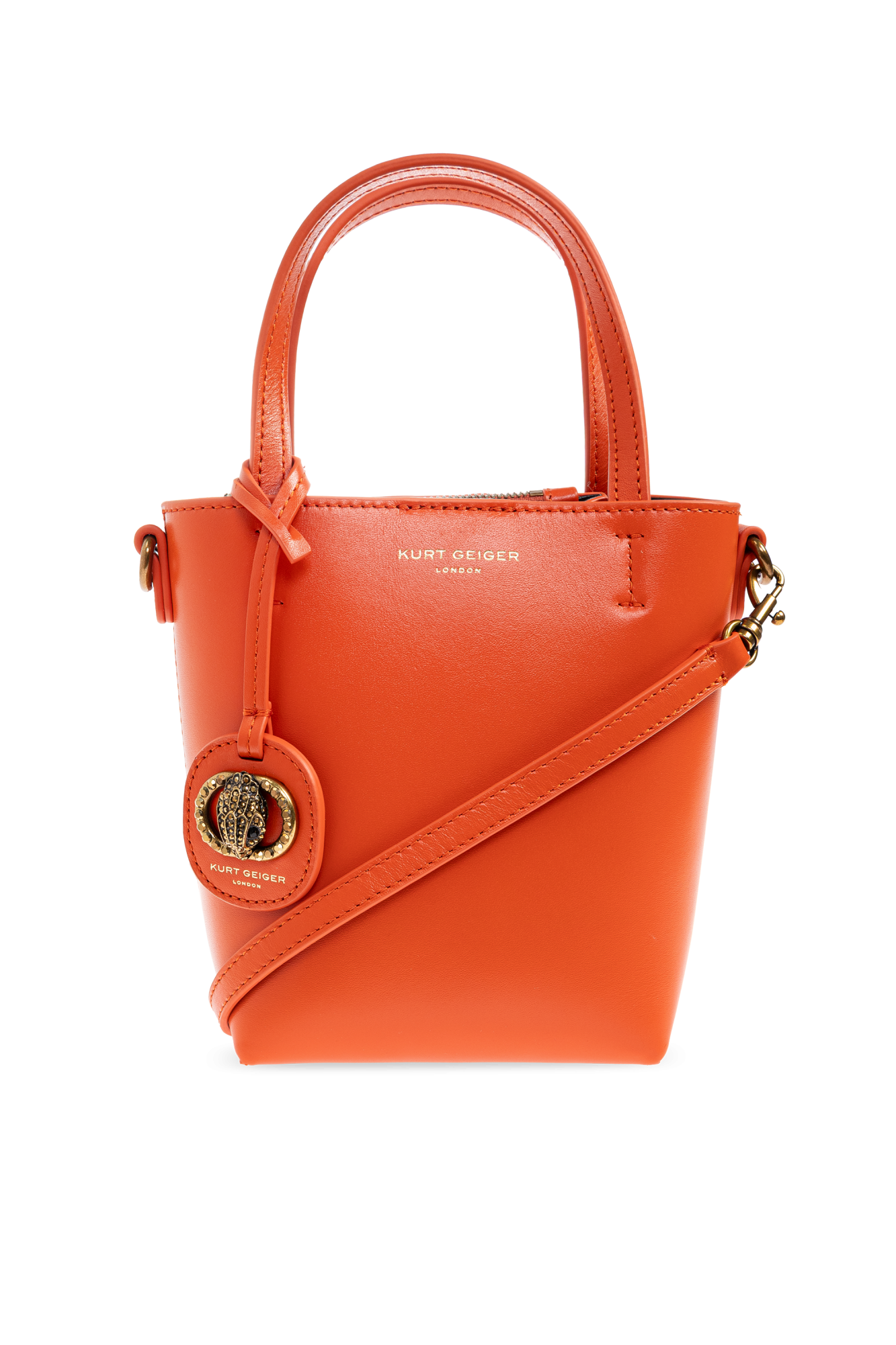 ★TOUT Y EST★ Square Bag Orange sq-or Kurt Geiger Handbag | Women's Bags | Vitkac